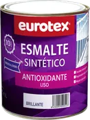 Esmalte hierro antioxidante económico eurotex gris plata 4l