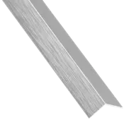 Perfil forma ángulo de aluminio , alt.17.5 x an.17.5 x l.100 cm