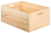 Caja de madera de 23x40x60 cm