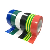 Pack 6 cintas aislantes con 6 colores 15mm 10 m
