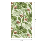 Papel pintado vinílico vegetal oriente 026-or multicolor