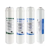 Pack de 4 filtros osmosis inline 12" conexión rápida bbagua