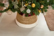 Base para árbol de navidad 26x50 cm blanco
