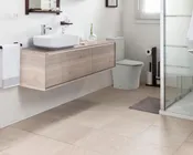 Mueble de baño con lavabo neo roble gris 135x48 cm