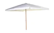 Parasol rectangular de acero egeo beige 300x400 cm