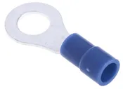 Conector con ojal azul de 2.78x21.8x8.5 mm