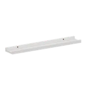 Estante para cuadros spaceo color blanco de 60x10 30mm