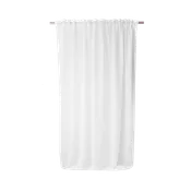 Visillo amina inspire con motivo liso blanco de 280 x 200 cm