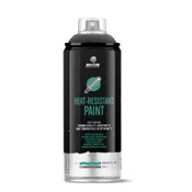Spray pintura alta temperatura pro montana mate 400ml negro