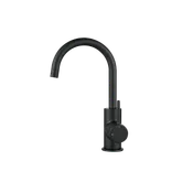 Grifo lavabo caño alto monomando sensea negro