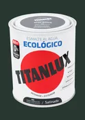 Esmalte al agua satinado titanlux 250ml verde carruaje