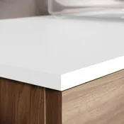 Encimera lavabo tecolor blanco mate 100x1.5x46 cm