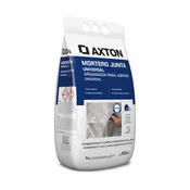 Mortero para juntas de exterior axton blanco 5kg