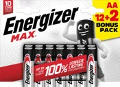 Pilas 12+2 lr06 energizer maxpowerseal