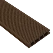 Lama encajable de composite gran formato chocolate 14x360cm de 25 mm