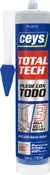 Sellador adhesivo total tech ceys 290 ml plata