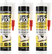 Pack 3 adhesivos de montaje acrílicos axton blanco 310ml