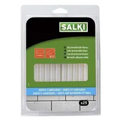 Salki 0431107 - blister 1/2 kg cola termofusible para juntas y sanitarios diametro 11.5 x 195 mm blanca
