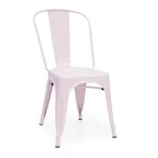 Linx silla industrial 85x52,5x45 - rosa pastel
