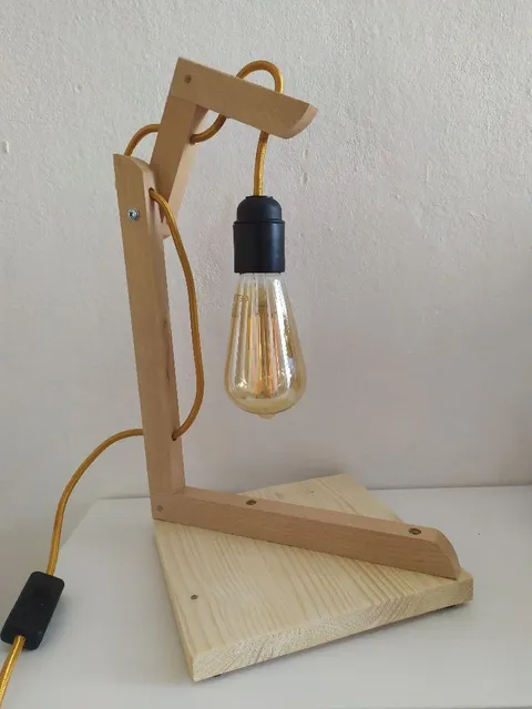 Lámpara de madera - 3