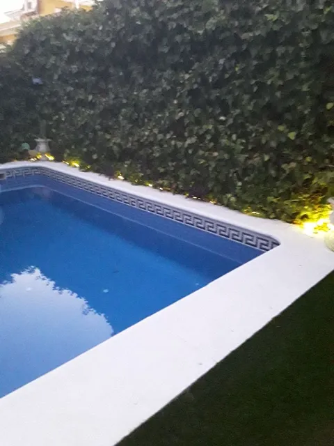 Iluminacion de patio con luces led - 4