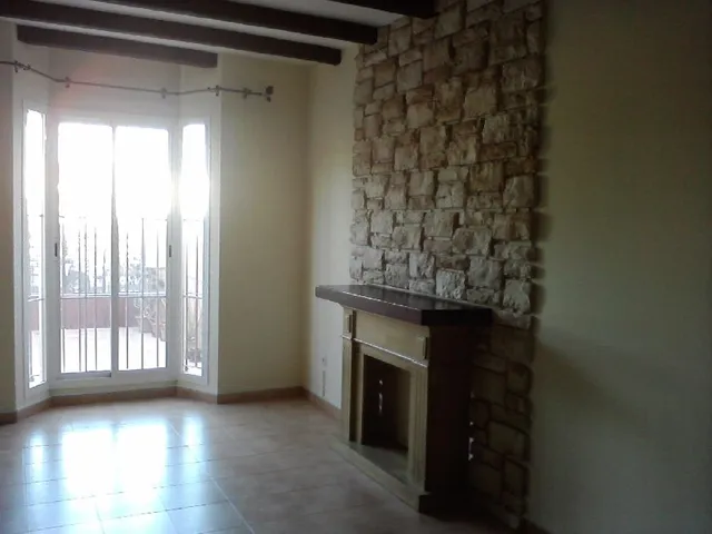 Chimenea y piedra decorativa - 3