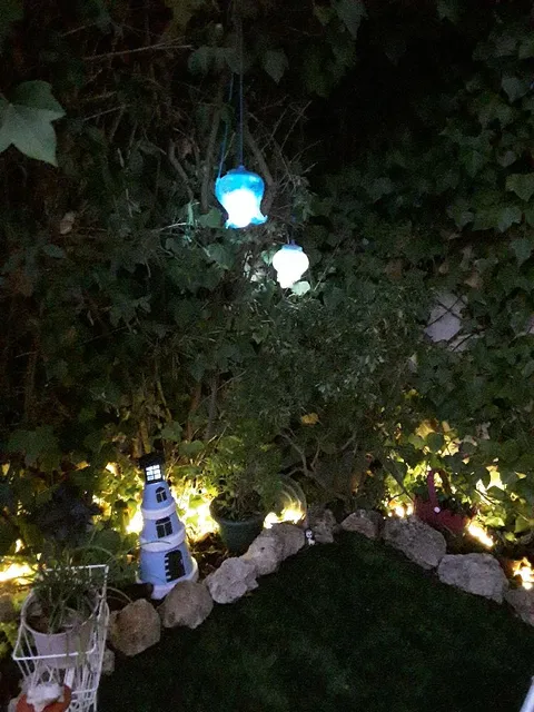 Iluminacion de patio con luces led - 3
