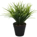 Planta artificial thin verde de 25 cm en maceta de 9.7 cm