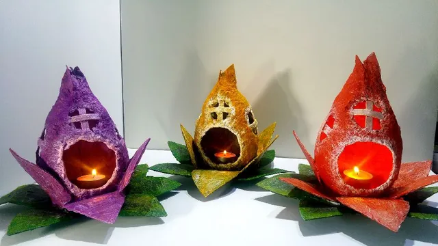 DIY: Flor de hada con envases de cartón