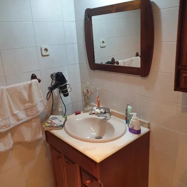 CAMBIO DE LAVABO Y ESPEJO LED