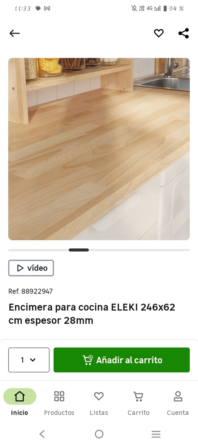 Encimera eleki