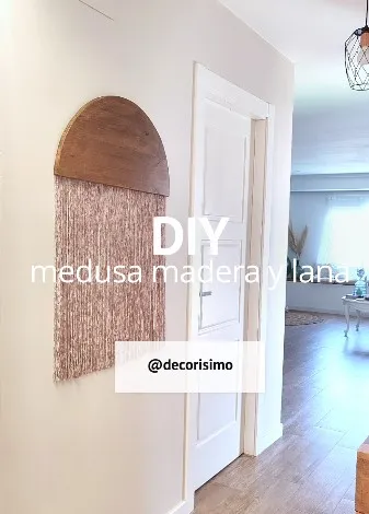 Crear  cuadro decorativo con un sobrante de un tablero de pino