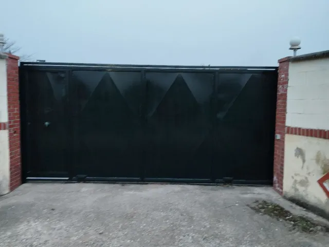 Pintar puerta de garaje oxidada - 3