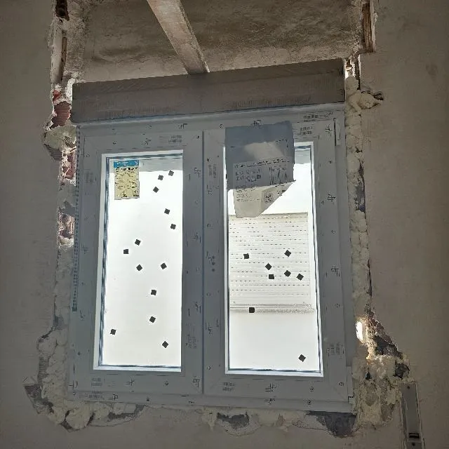 Instalación de ventanas de PVC