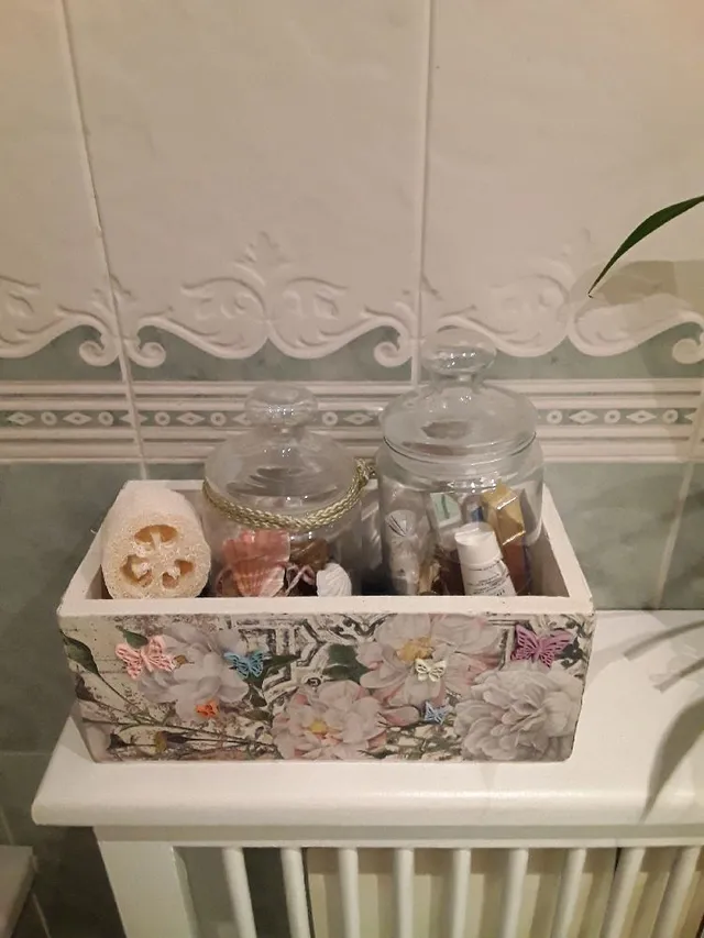 DIY para una caja para el baño