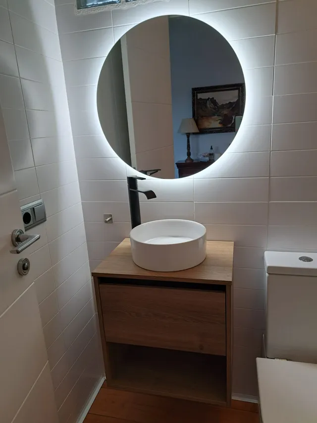 Modernización de un baño con pequeños detalles