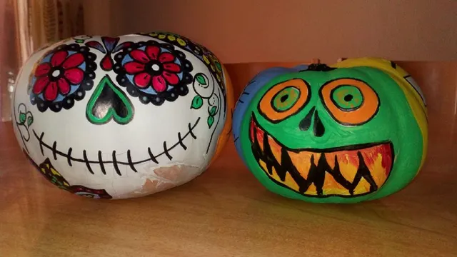 Pintar calabazas con diseños únicos para decorar en Halloween