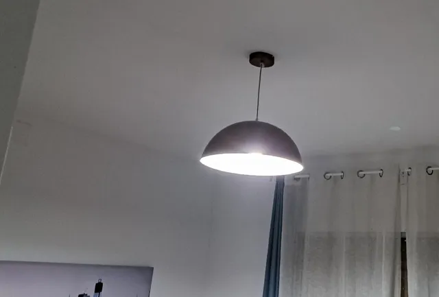 Cambio de lampara a ventilador