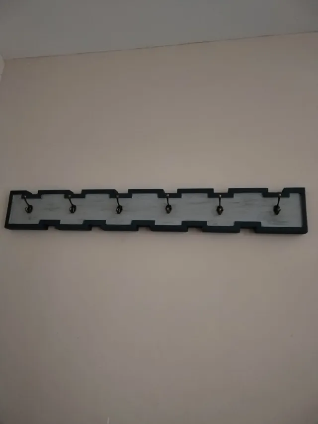 Como hacer tu propio perchero de pared