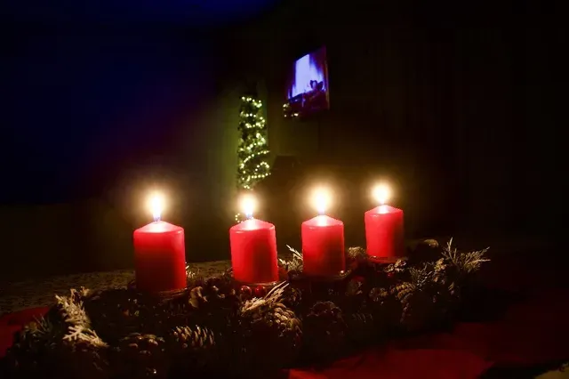 Decoración navideña en distintos espacios del hogar