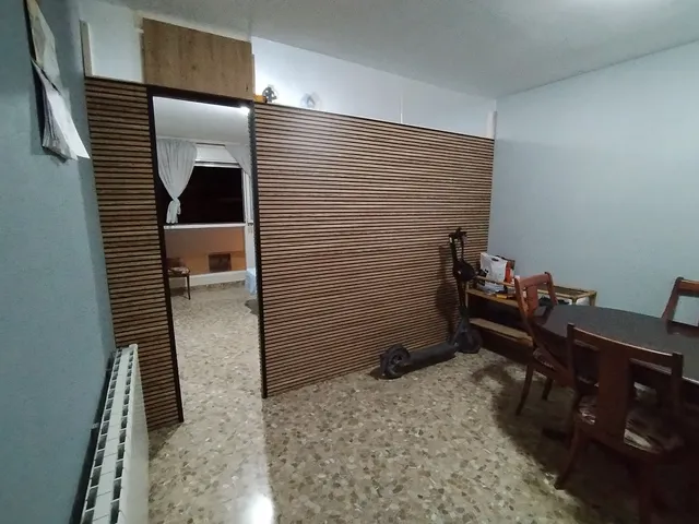 Instalación de un separador de ambientes