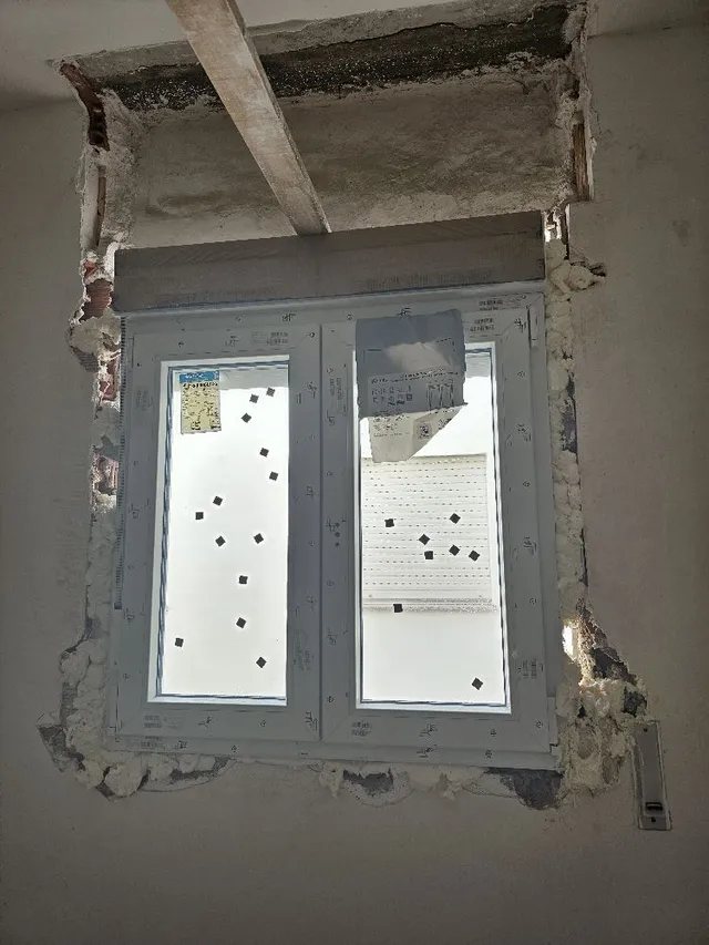Instalación de ventanas de PVC