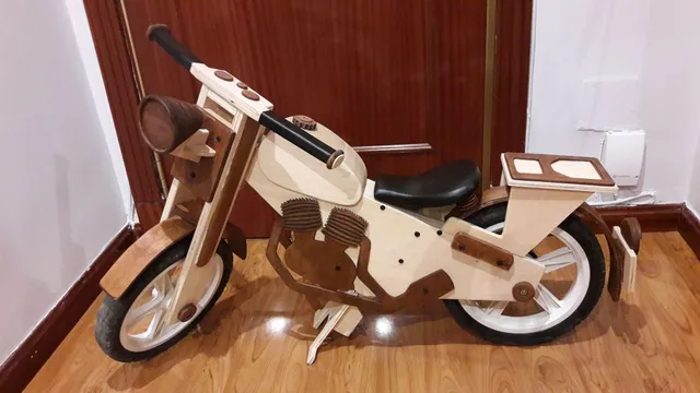Construcción de una Bici de madera