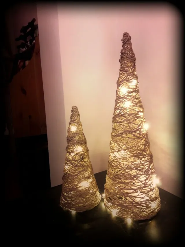 DIY: árboles decorativos para Navidad