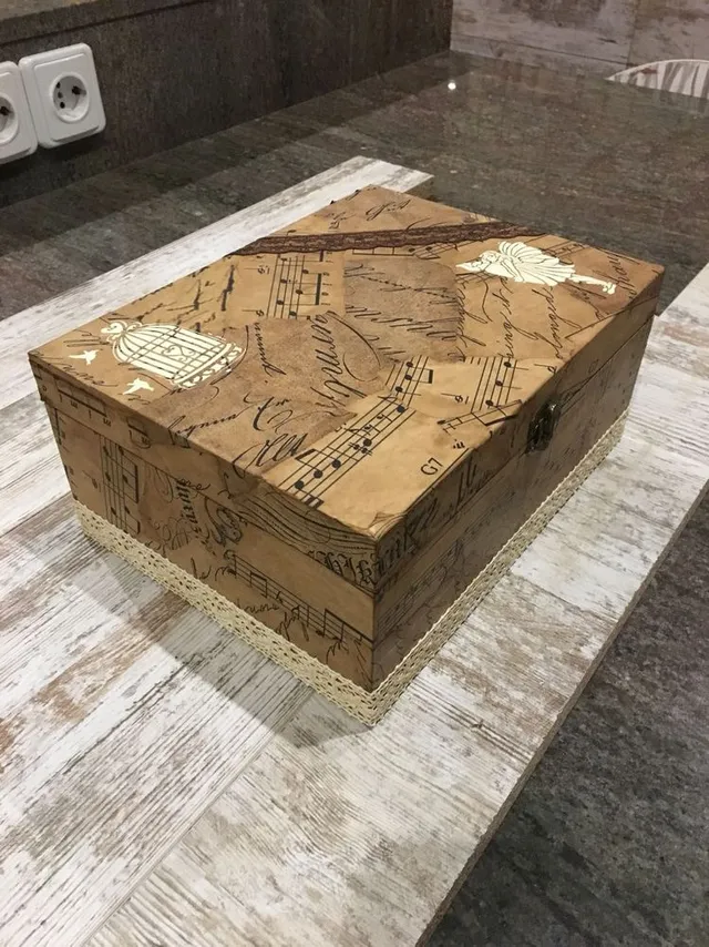 Una bonita caja personalizada