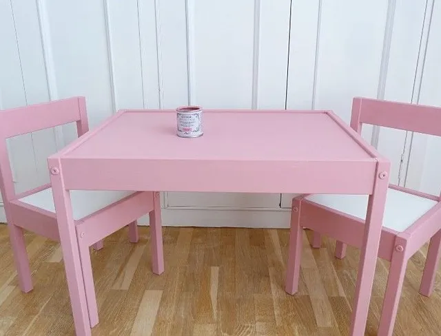 Renovar una mesa con chalk paint