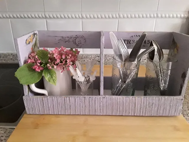 Caja para decorar mesa