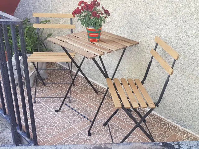 Restauración de sillas de jardín