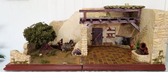 DIY de pesebre con envases de cartón