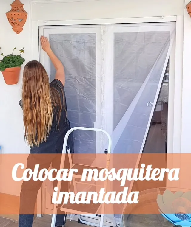 Instalación de mosquitera magnética con velcro paso a paso